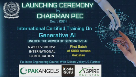 Trainer — Pakistan Engineering Council Generative AI Training Program